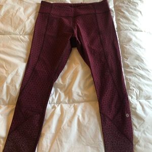 Lululemon Tight Stuff Tight II 25" Size 8